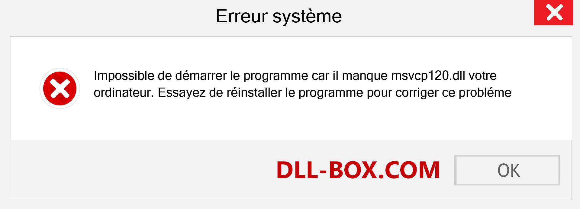 Le fichier msvcp120.dll est manquant ?. Télécharger pour Windows 7, 8, 10 - Correction de l'erreur manquante msvcp120 dll sur Windows, photos, images